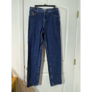Vintage Wrangler 20X Jeans Size 13/14x36 Tall Calgary High Rise Western Chore